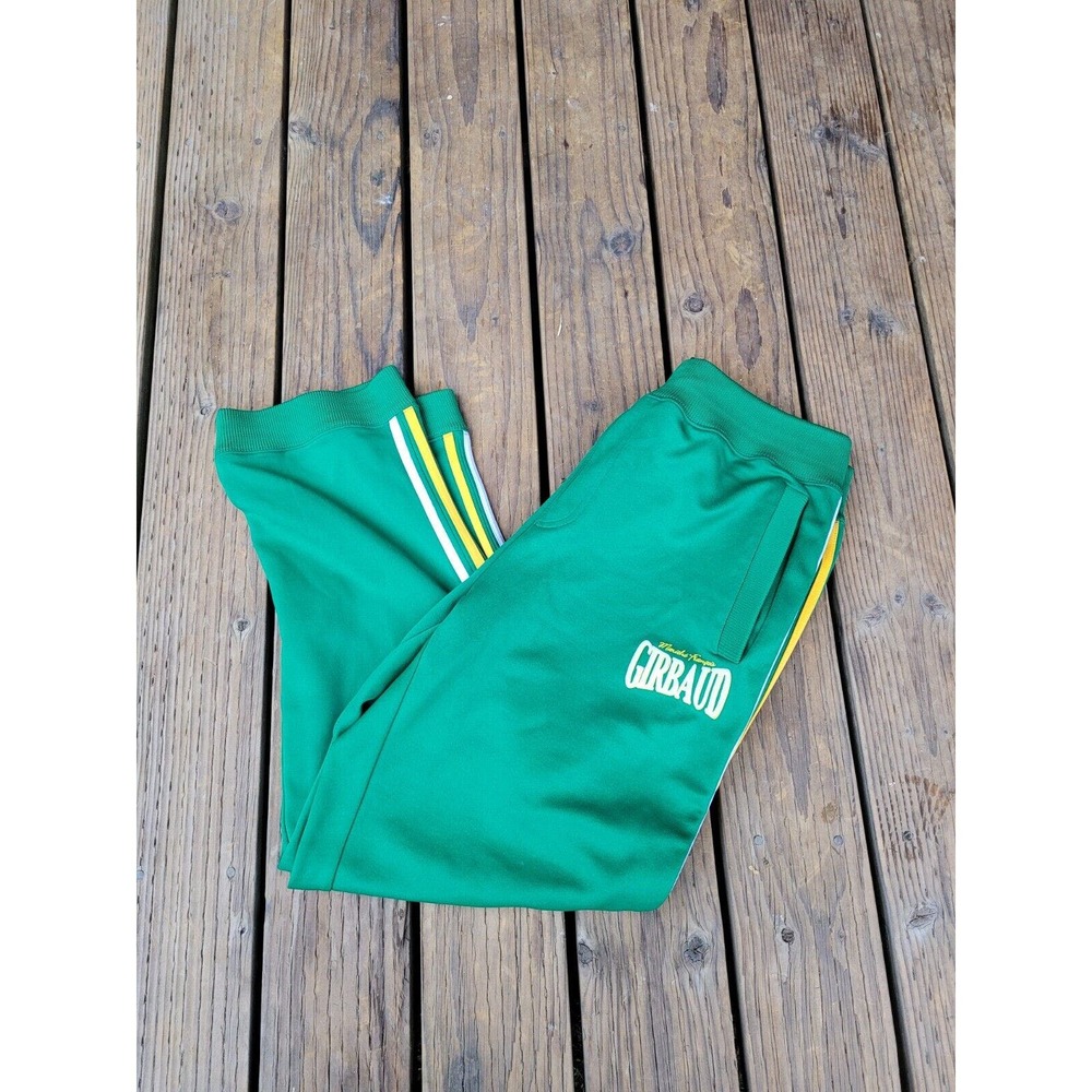 Marithe Francois Girbaud Track Sweat Pants Size XL Green
